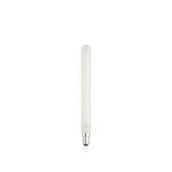 Päronlampa LED 4,5W Tube Bulb 210 Frosted Dim. E14 - Design By Us