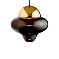 Nutty XL Taklampa Brown/Gold - Design By Us