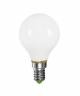 Päronlampa LED 3,5W(250lm) CRI95 Opal Klot E14 - e3light