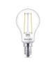 Päronlampa LED 3W Glas Klot (250lm) Dimbar E14 - Philips