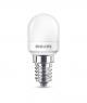 Päronlampa LED 1,7W Plast (150lm) f/Kyl E14 - Philips