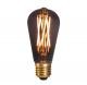 Päronlampa LED 4W (130lm) Edison Smoke Dimbar E27 - GN