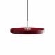 Asteria Mini Taklampa Ruby Red/Steel Top - Umage