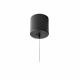 Ceiling Cup Ø9 Black Wire - Nuura