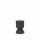 Hourglass Pot Extra Small Black - ferm LIVING