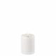 Blockljus LED w/shoulder Nordic White 7,8 x 10 cm - Uyuni