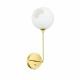 Ballroom The Wall Vägglampa 57 cm White Snow/Gold - Design By Us