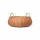 Braided Basket Low Natural - ferm LIVING