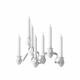 The More The Merrier Candlestick White - Muuto