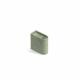 Monolith Candle Holder Low Mixed Green Marble - Northern