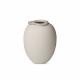 Brim Vase H28 Beige Ceramics - Northern