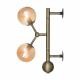 Atom Vägglampa Antique Brass - Halo Design