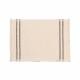 Savor Placemat Off-White/Chocolate - ferm LIVING