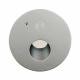 Neru Round LED Inbyggdsvägglampa w/Sensor Silver - Arcchio