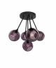 Ballroom Molecule Taklampa Black/Purple - Design By Us