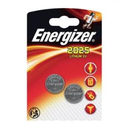 Energizer Knappcellsbatteri CR2025 2-pack