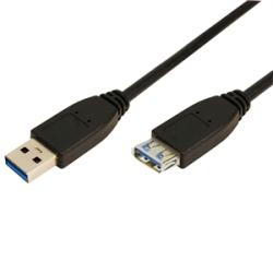 LogiLink USB 3.0 Förlängningskabel 3m