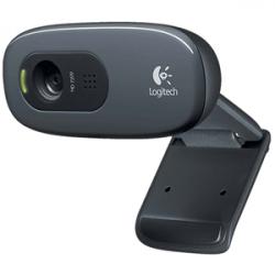 Logitech Webbkamera USB 2.0 3 MPixel 720P Svart