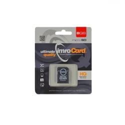 IMRO MicroSDHC 8GB cl.10 med adapter