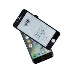 Forever skärmskydd i härdat glas för iPhone 7 Plus/8 Plus, 5D-skydd, svart