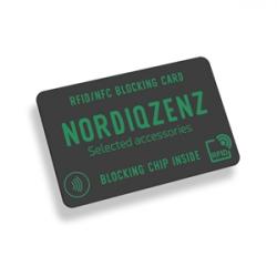 NORDIQZENZ RFID/NFC Blocking-kort, Skydd mot skimming!