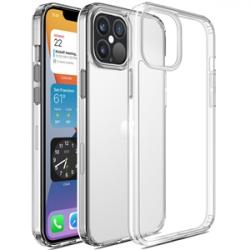 iPhone 12/12 Pro slimmat skal, Soft TPU Protection, Transparent