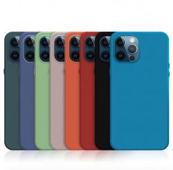 Mobilskal i silikon till iPhone 12/12 Pro, Blå