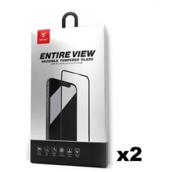 2-Pack Mr. Yes Skärmskydd i härdat glas till iPhone 11 Pro Max med 3D-skydd