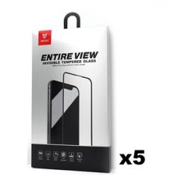 5-Pack Mr. Yes Skärmskydd i härdat glas till iPhone XS Max med 3D-skydd