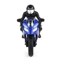 RC Stuntmotorcykel 1:6 2.4G, Blå