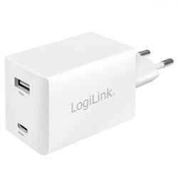 LogiLink USB-laddare 1 x USB-C PD 1 x U
