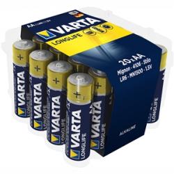 Varta Longlife AA / LR6 Batteri 20-p