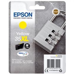 Epson Padlock Singlepack Yellow 35XL DURABrite Ultra Ink