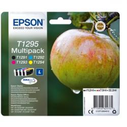 Epson Apple Flerpack 4 färger T1295 DURABrite Ultra-bläck