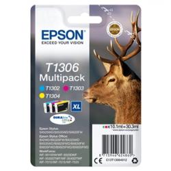 Epson Stag Flerpack 3 färger T1306 DURABrite Ultra-bläck