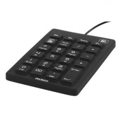 DELTACO numeriskt tangentbord i silikon, IP68, 23 tangenter, svart