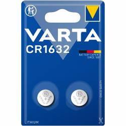 Varta CR1632 3V Lithium Knappcellsbatteri 2-pack