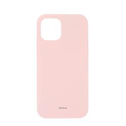 Mobilskal Silikon Chalk Pink - iPhone 12 / 12 Pro