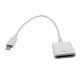 Lightning 8-pin till 30-pin adapter för iPhone 5/5S/5C/6/7, iPad 4