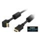 DELTACO HDMI-kabel, v1.4+Eth., 19-pin ha-vink. ha, 1080p, 1,5m, svart