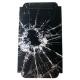 Skin för Iphone 7/8 Krossat glas - Svart