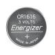 Energizer Knappcellsbatteri CR1616 1-pack