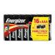 Energizer Batteri AAA/Lr03 Alkaline Power 16-Pack Blister