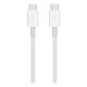 Apple Thunderbolt 3 kabel, 0,8m, upp till 40 Gbit/s,upp till 100 W,vit
