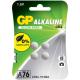 GP A76 / LR44 Knappcell 4-pack