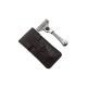 Parker TM-3 Travel Mach-3 Razor with Leather Pouch