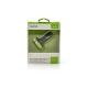 Sweex Billaddare 3-Utgångar 6 A 2 x USB / USB-C Svart/Grön