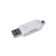 Forever USB OTG Kortläsare USB &amp; microUSB / SD &amp; micro SD