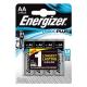 Energizer Alkaliska Batterier AA 1.5 V 4-Blister