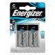 Energizer Alkaliska Batterier C 1.5 V 2-Blister